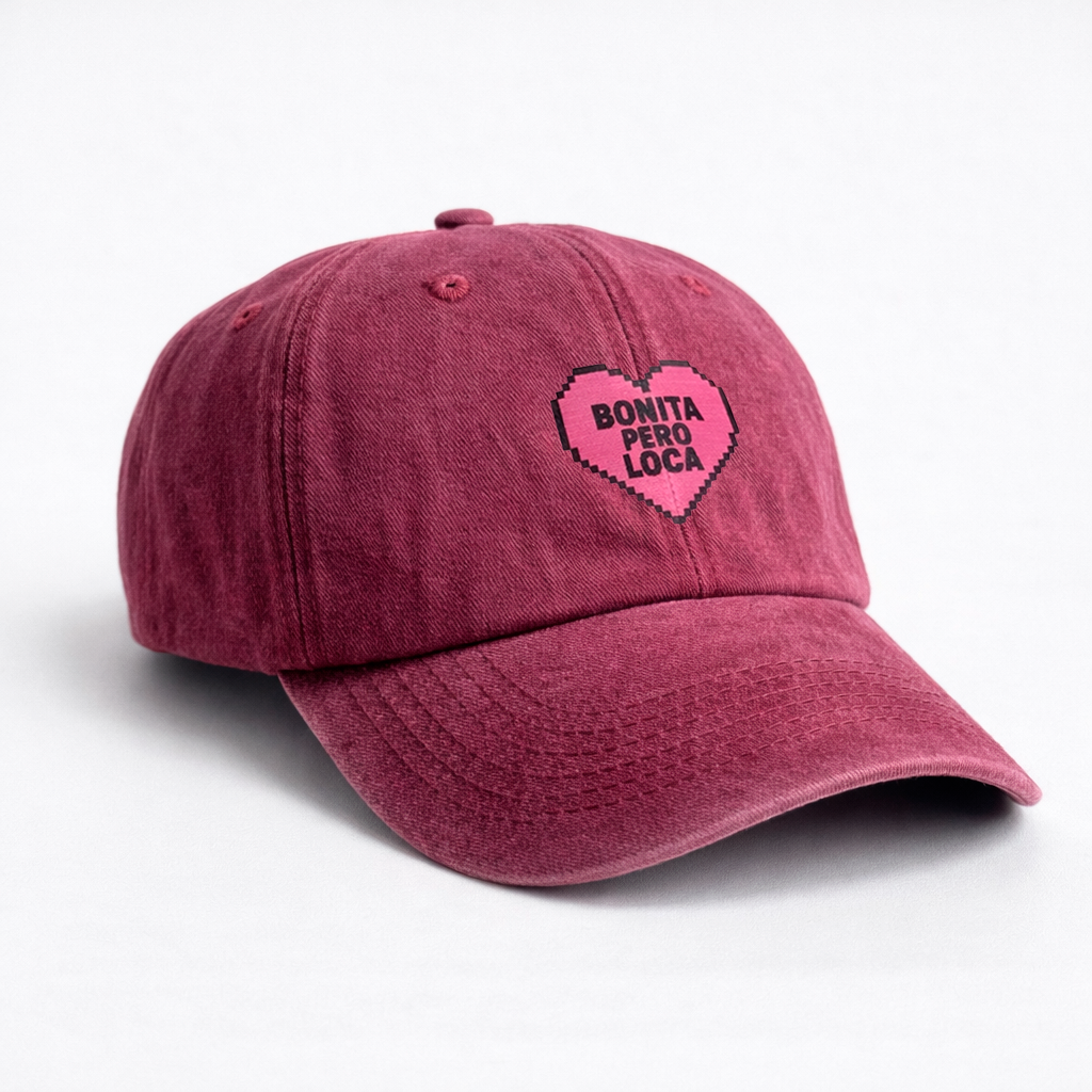 Gorra Drill Lavado Bonita Pero Loca
