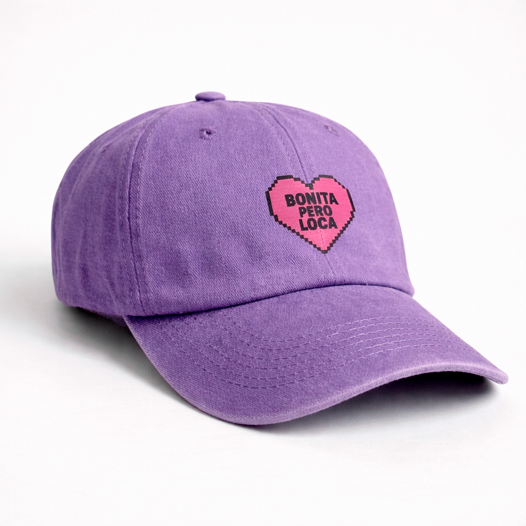 Gorra Drill Lavado Bonita Pero Loca