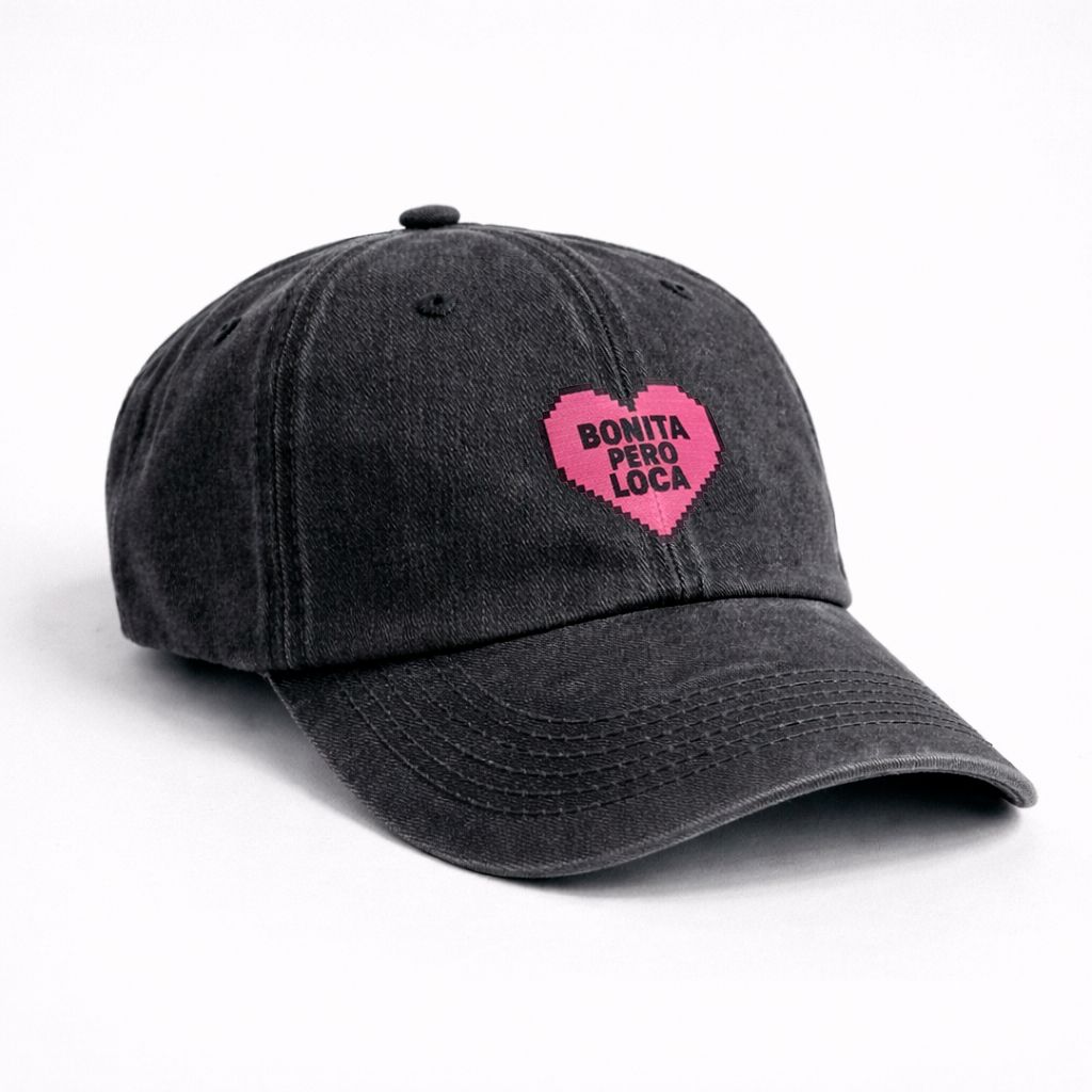 Gorra Drill Lavado Bonita Pero Loca