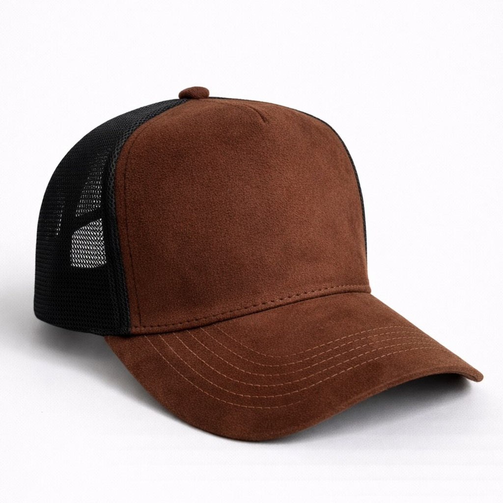 Gorra Gamuza Trucker Clásica