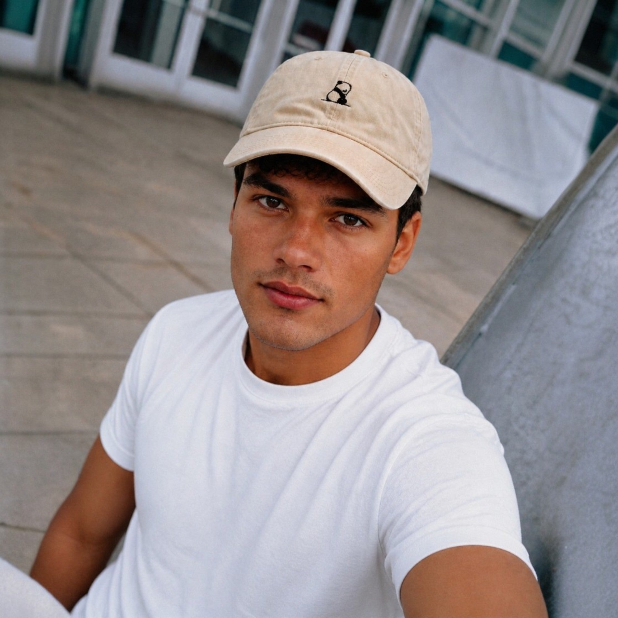 Gorra Drill Lavado Panda Zen