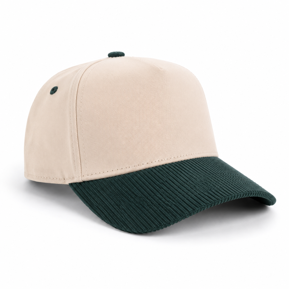 Gorra Algodón Fino Visera Pana