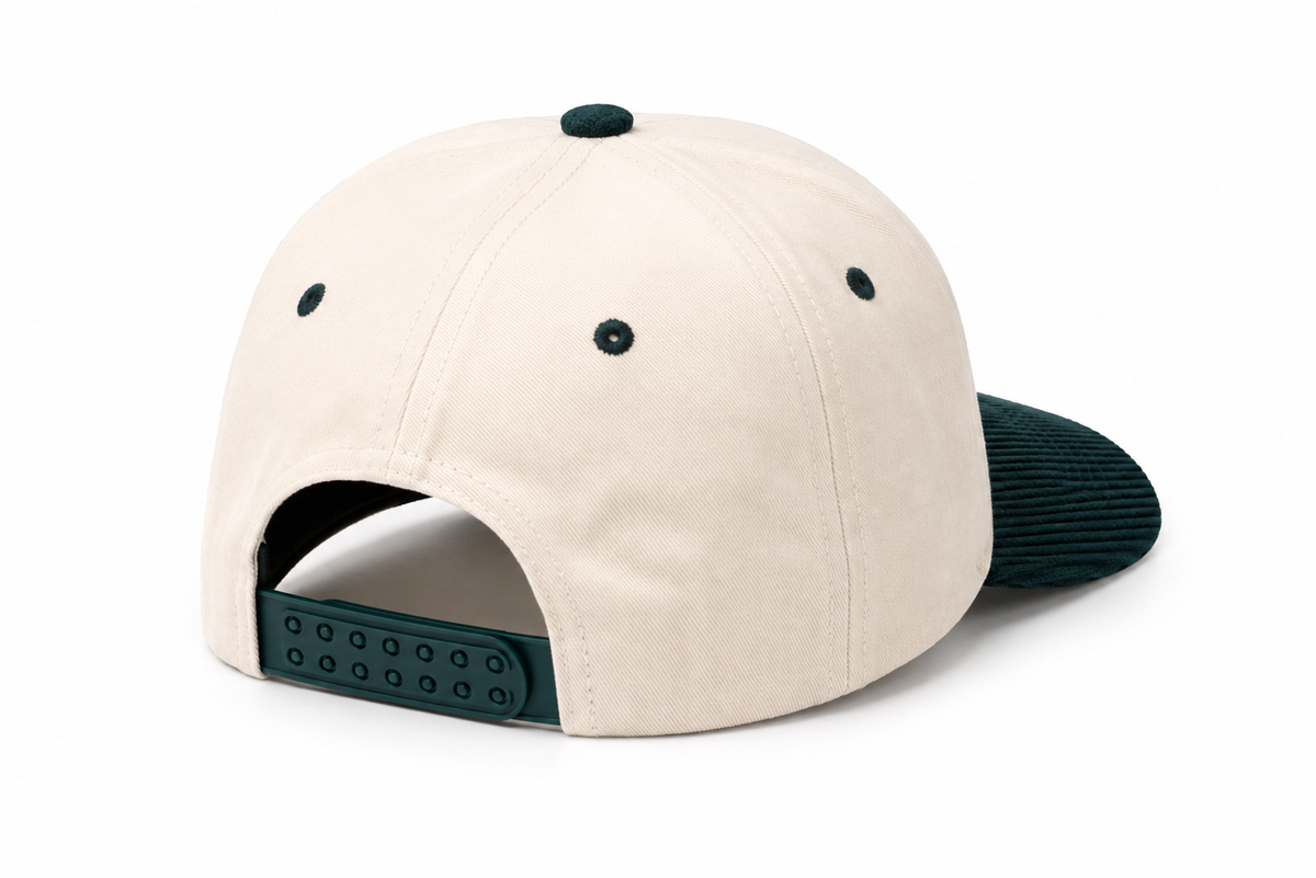 Gorra Algodón Fino Visera Pana