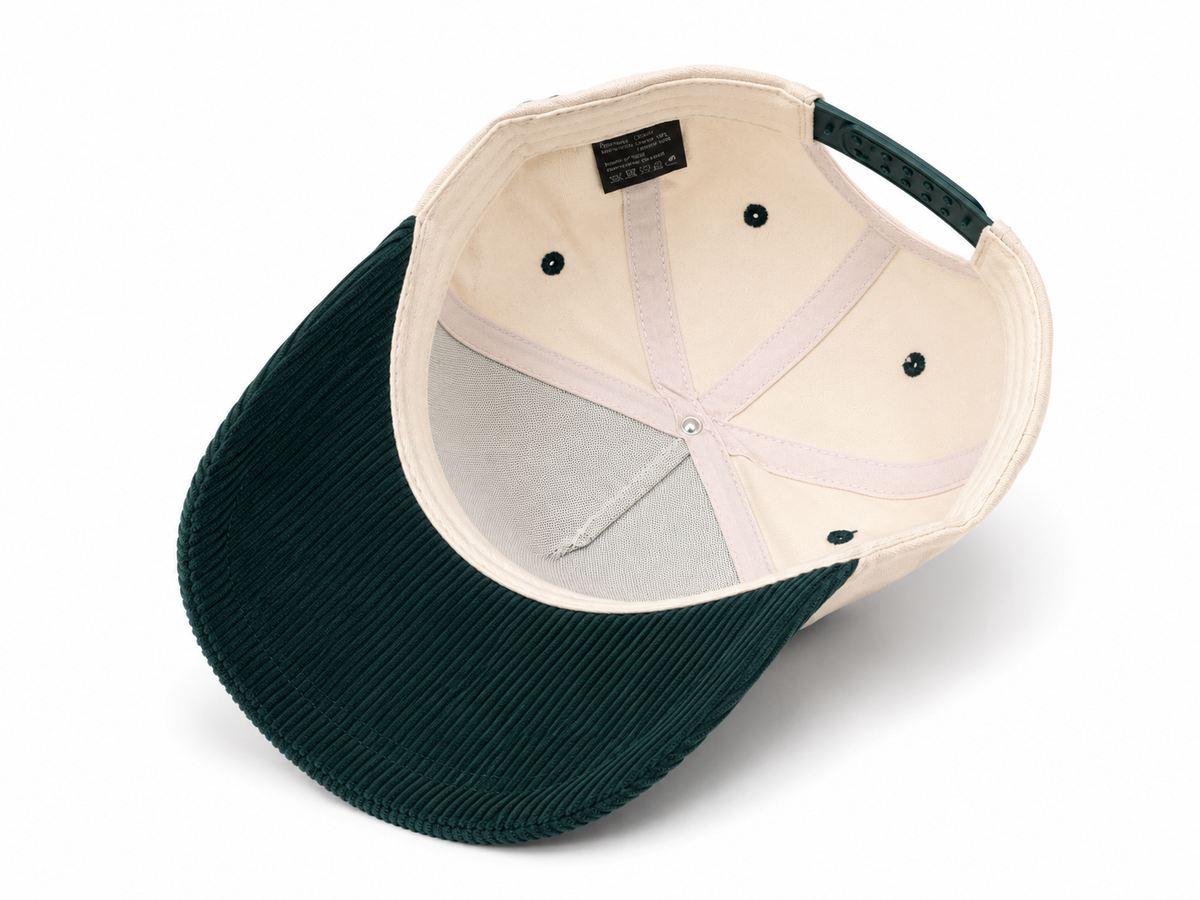Gorra Algodón Fino Visera Pana