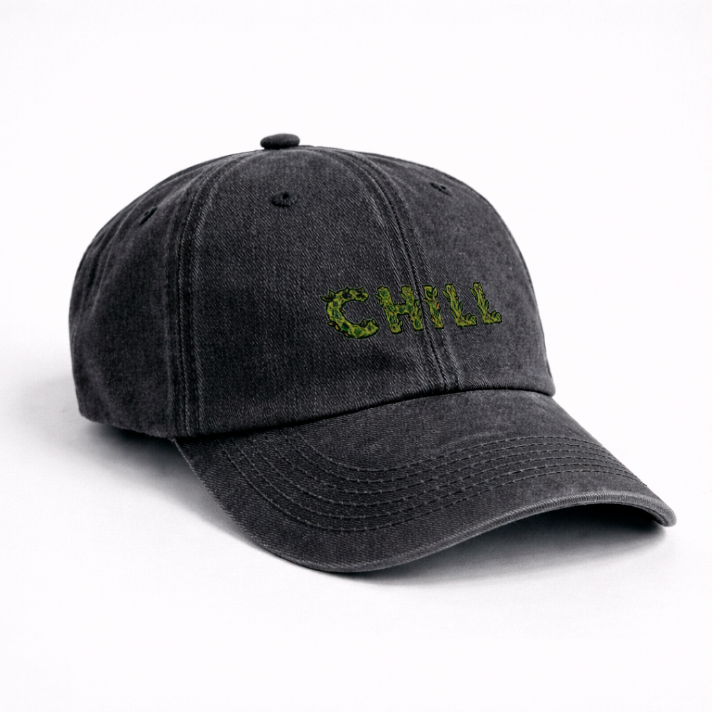 Gorra Drill Lavado "Chill"