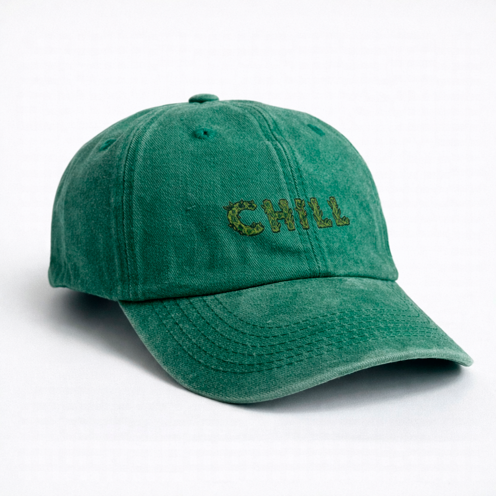Gorra Drill Lavado "Chill"