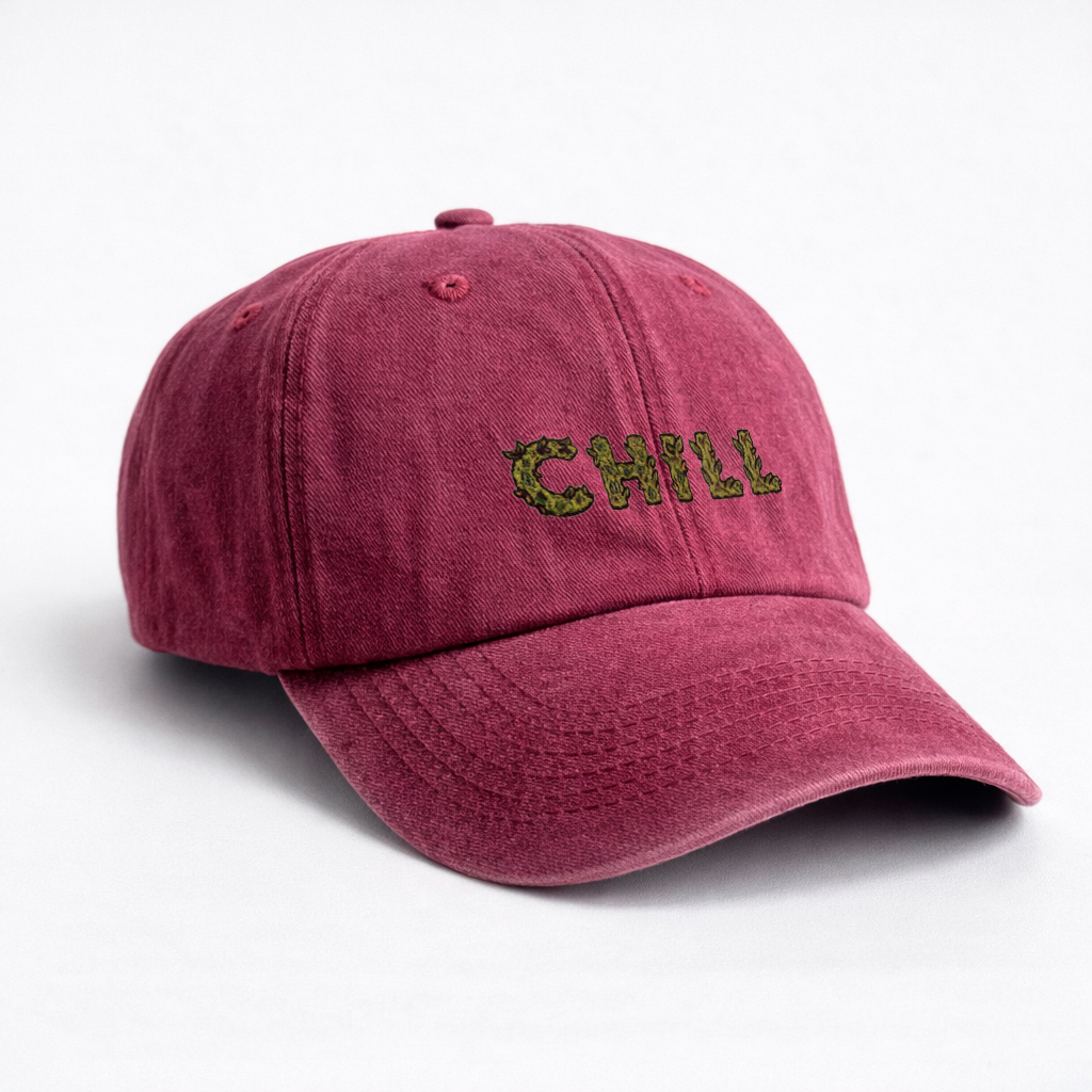 Gorra Drill Lavado "Chill"