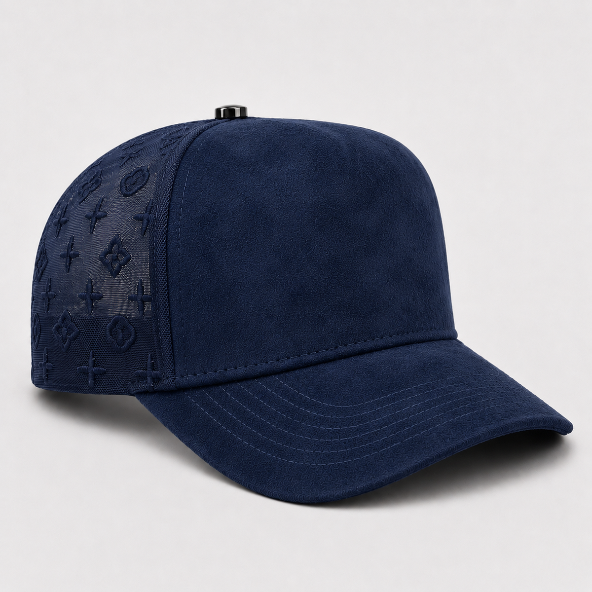 GORRA GAMUZA TRUCKER MONOGRAMA