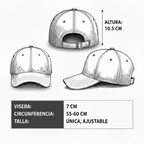 Gorra Drill Lavado Palmera