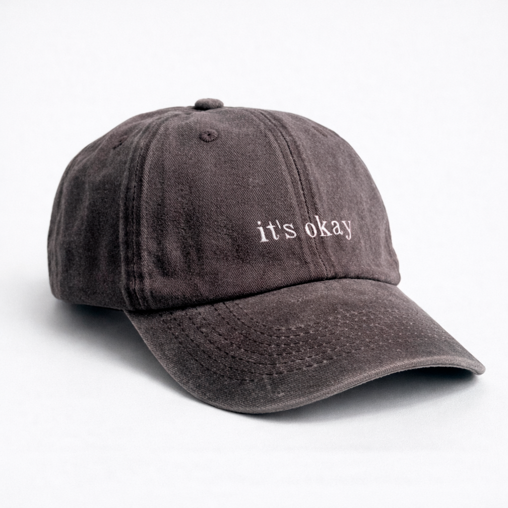 Gorra Drill Lavado "It's Okay"