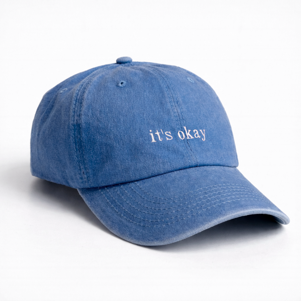 Gorra Drill Lavado "It's Okay"