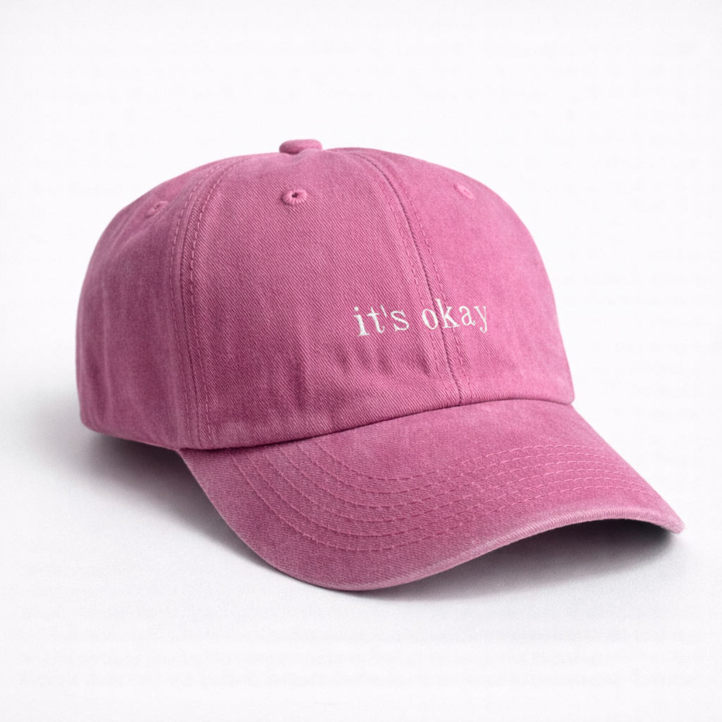 Gorra Drill Lavado "It's Okay"