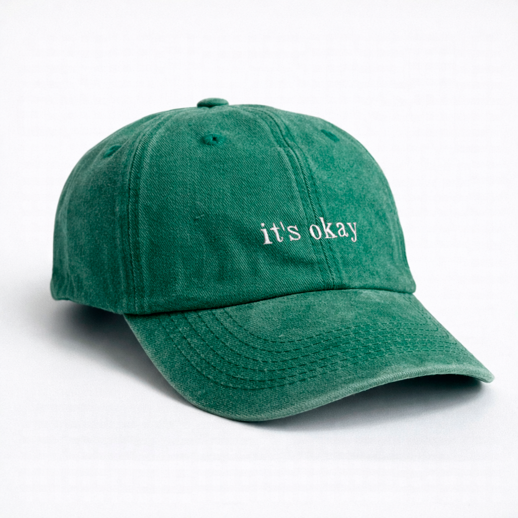 Gorra Drill Lavado "It's Okay"