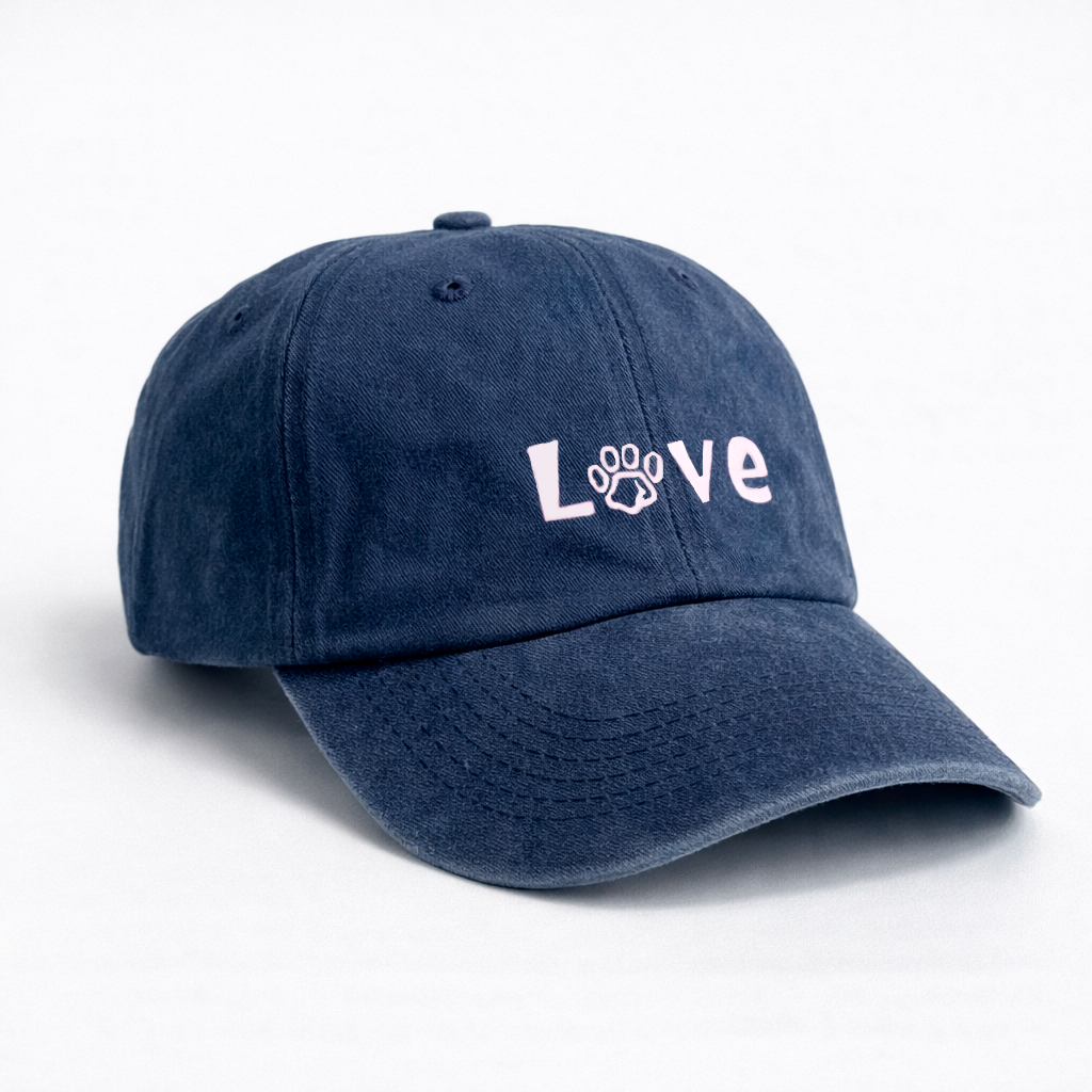 Gorra Drill Lavado Love Dog