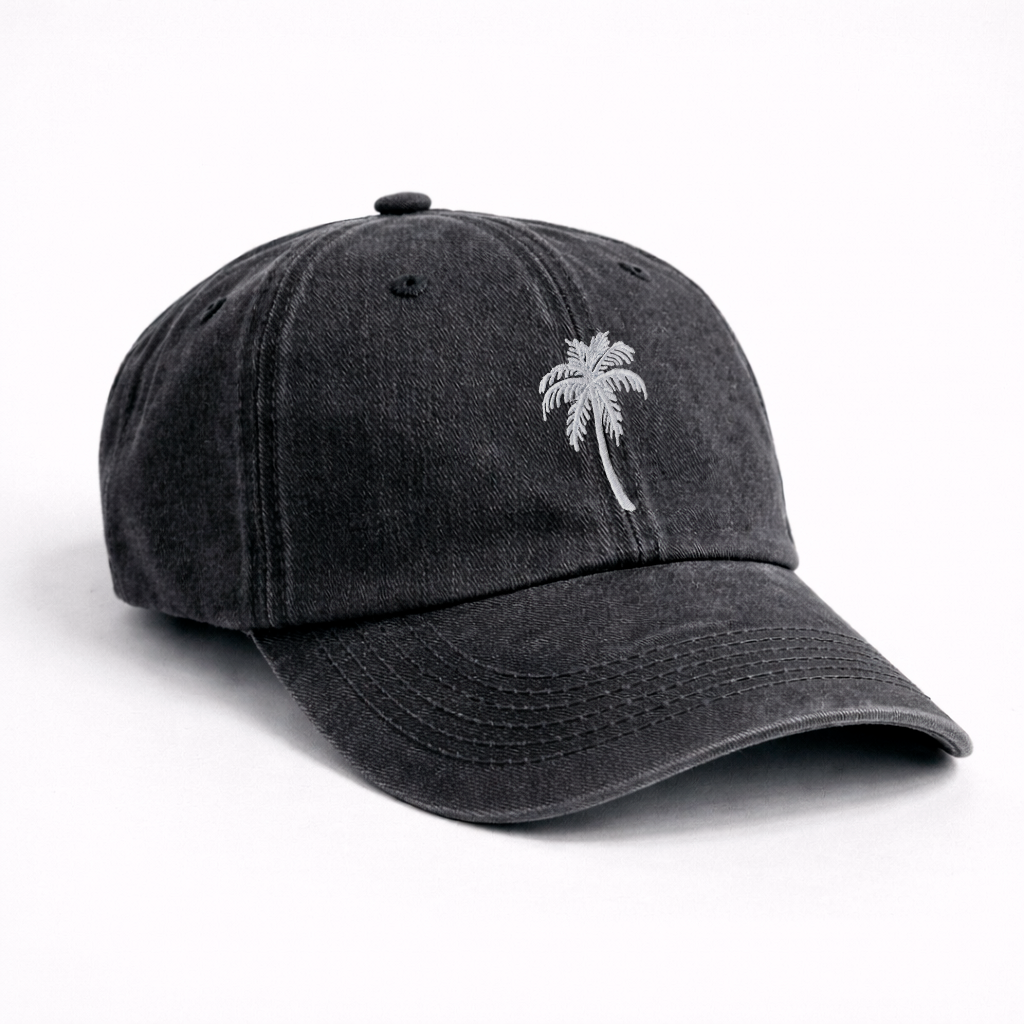 Gorra Drill Lavado Palmera