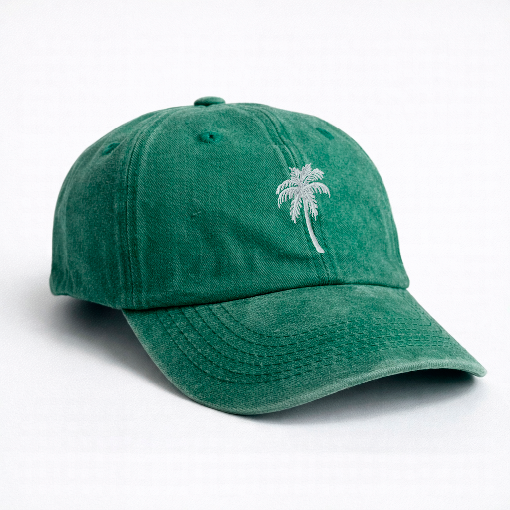 Gorra Drill Lavado Palmera