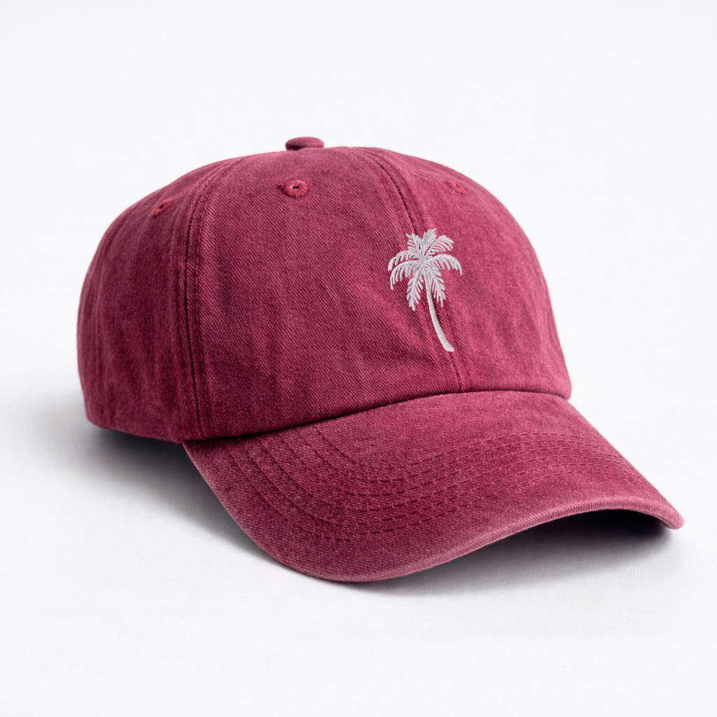 Gorra Drill Lavado Palmera