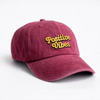 Gorra Drill Lavado Vibras Positivas