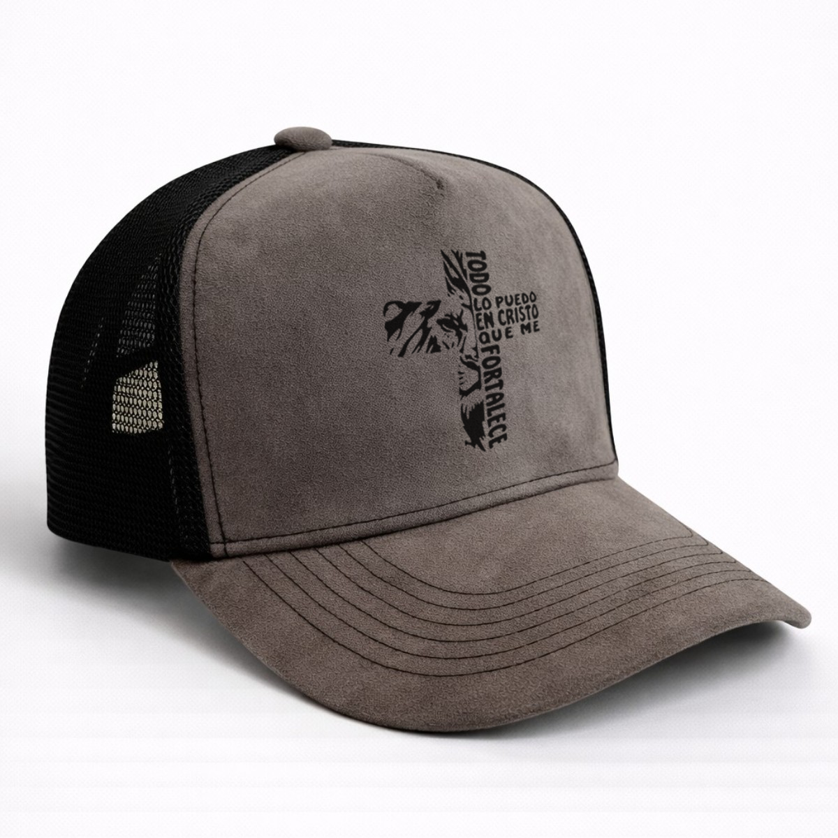 Gorra Gamuza Trucker Todo lo Puedo