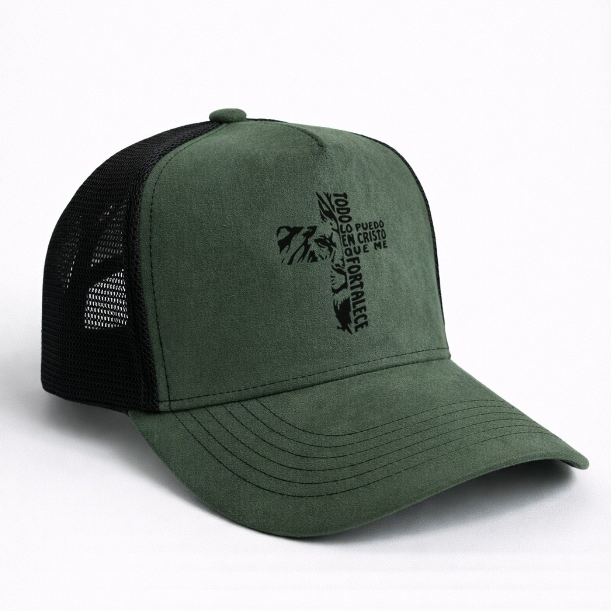 Gorra Gamuza Trucker Todo lo Puedo