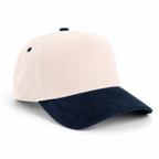 Gorra Algodón Fino Visera Pana