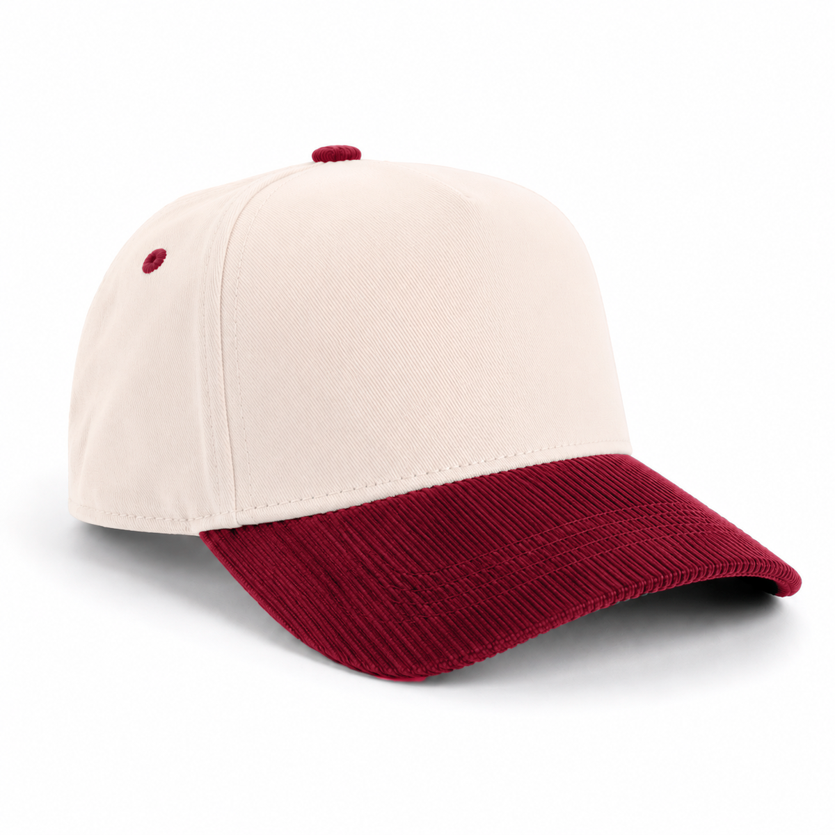 Gorra Algodón Fino Visera Pana