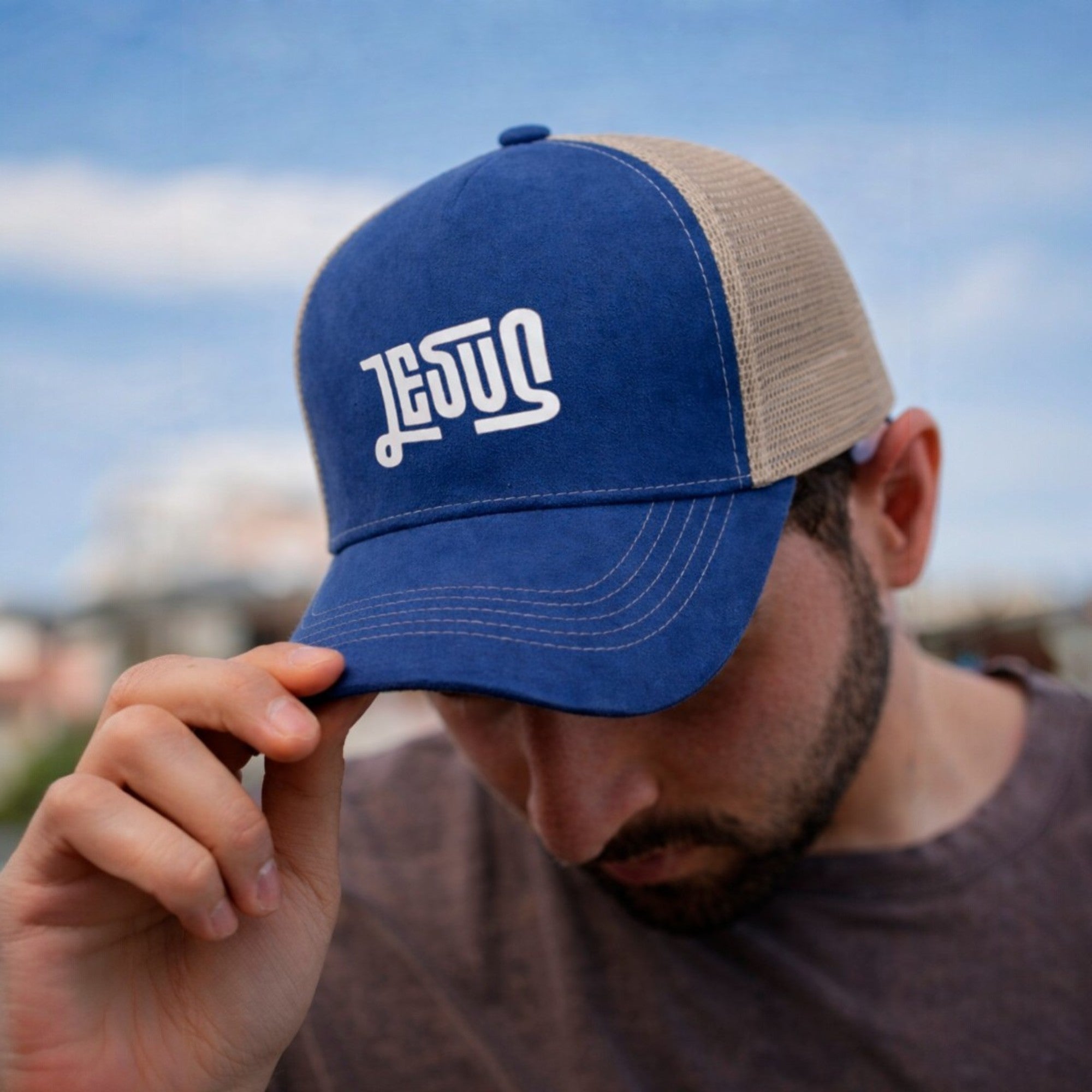 Gorra Gamuza Trucker Jesús