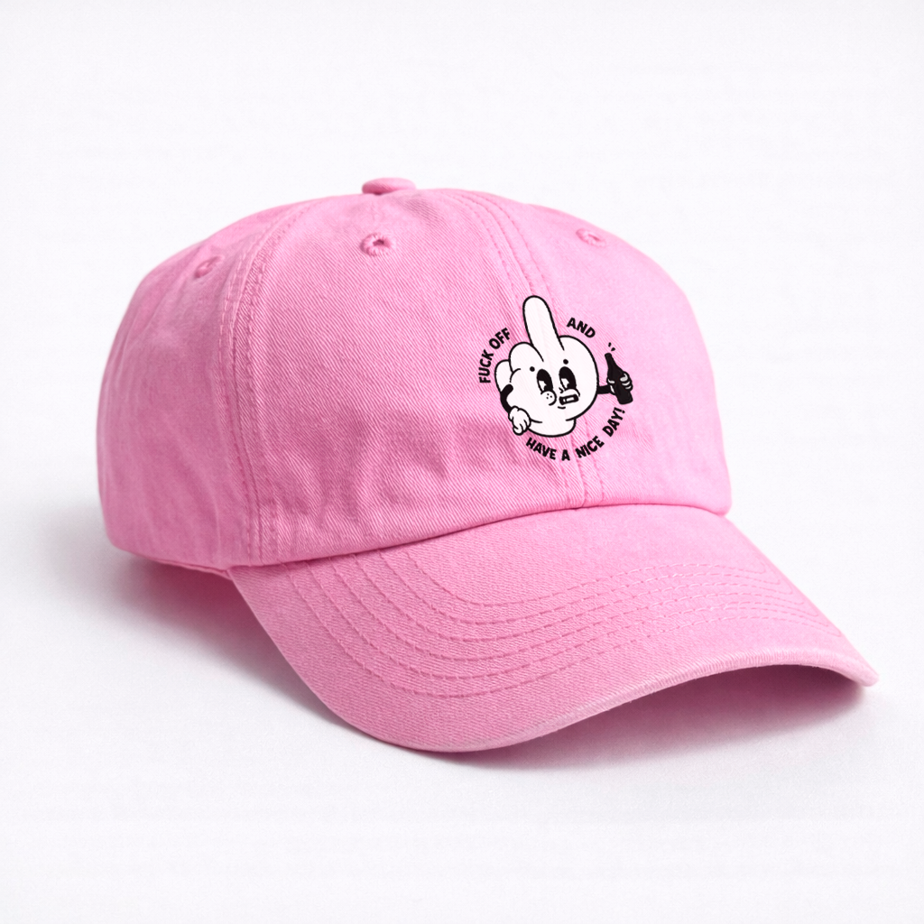 Gorra Drill Lavado "F*ck Off"