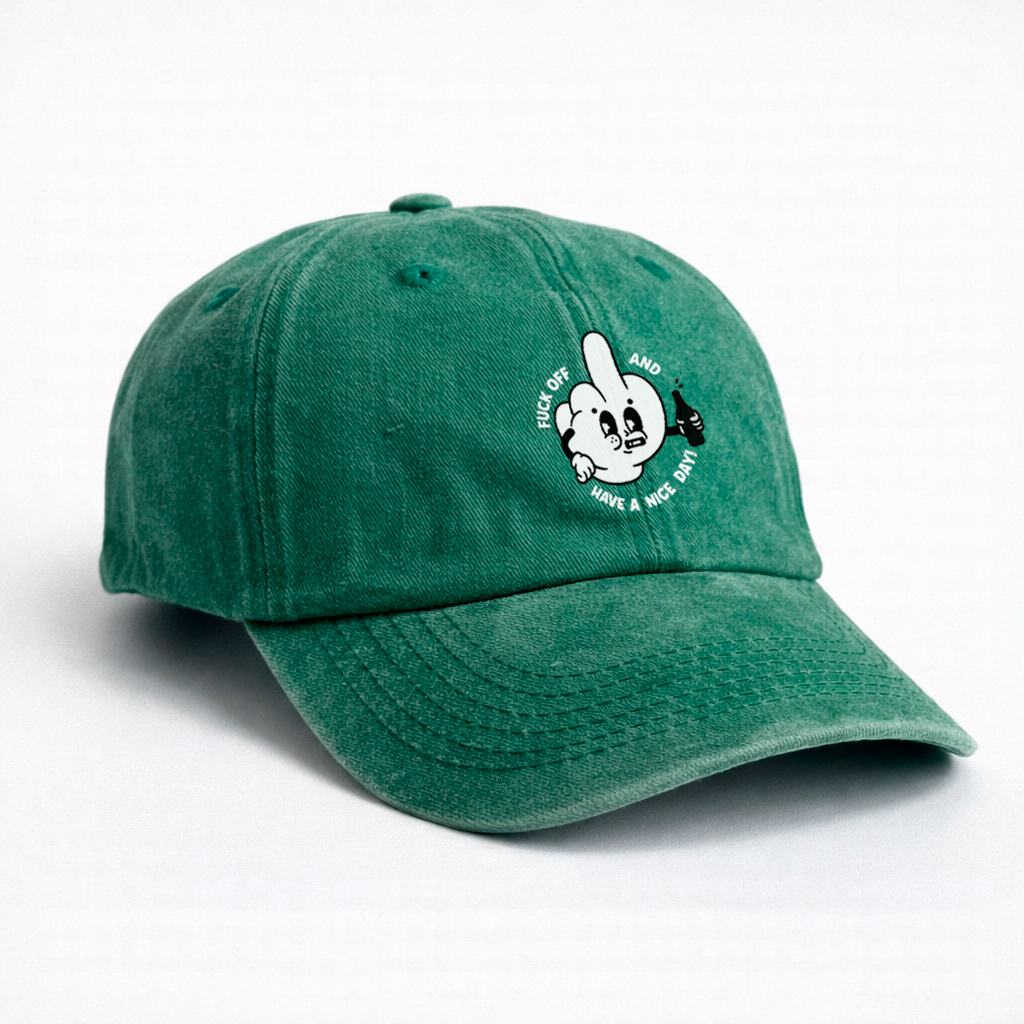 Gorra Drill Lavado "F*ck Off"