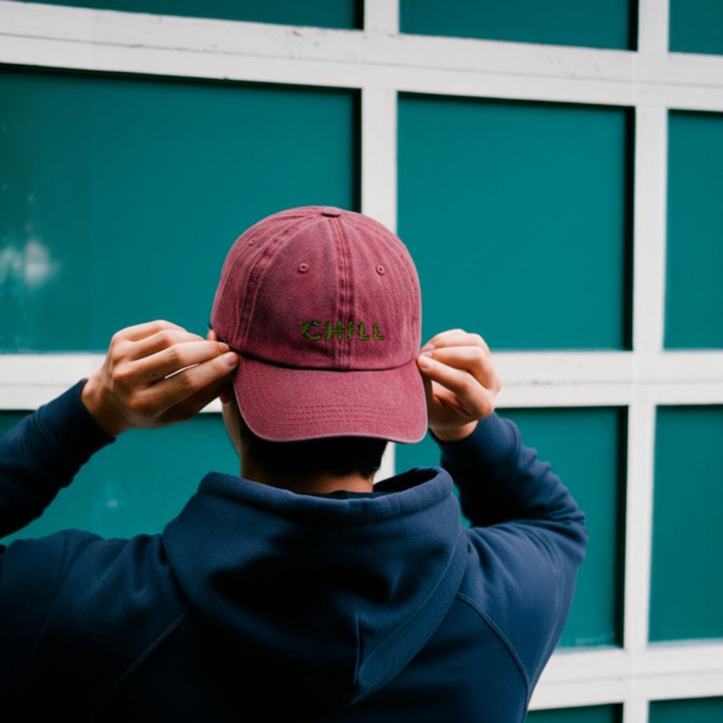 Gorra Drill Lavado "Chill"