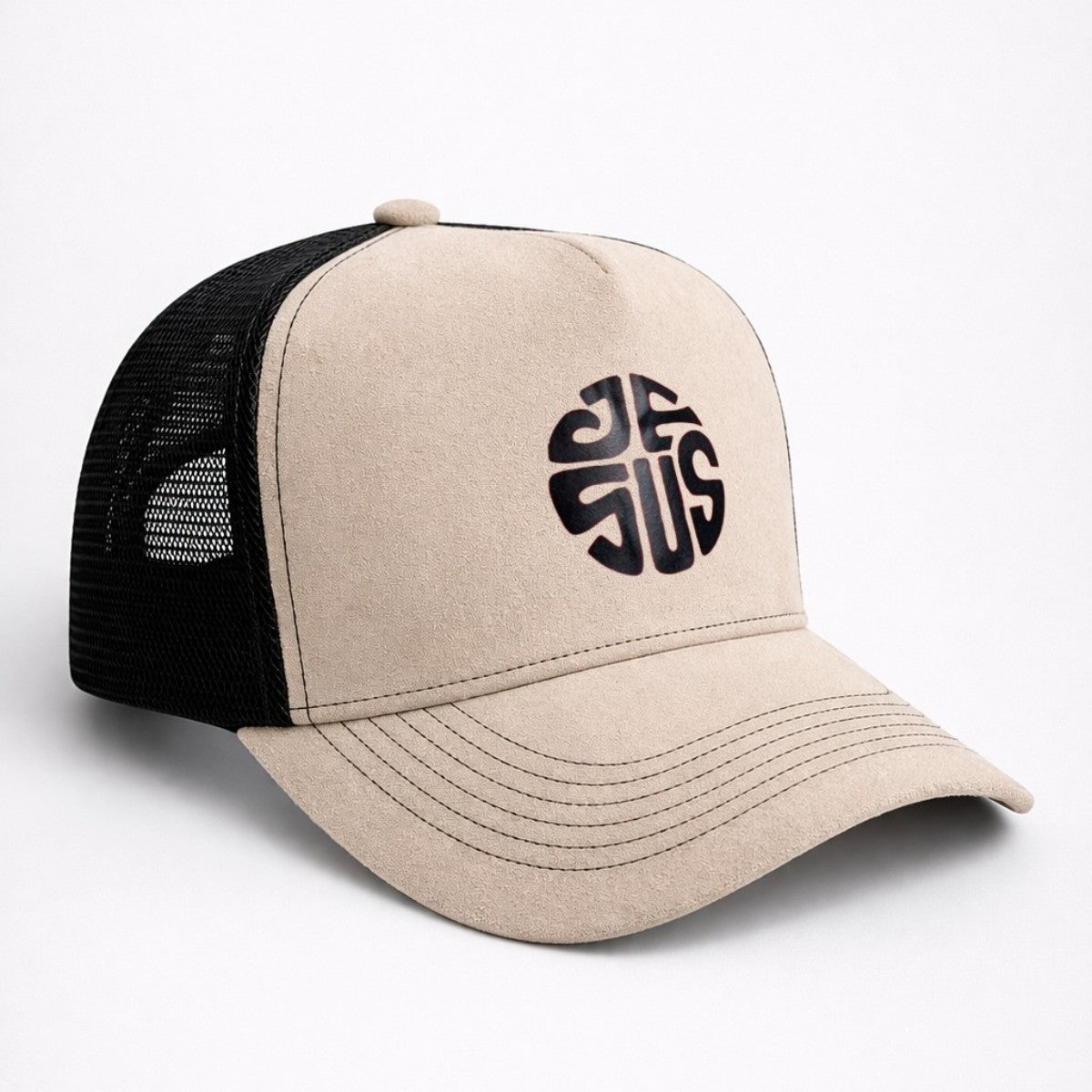 Gorra Gamuza Trucker Jesús Figura