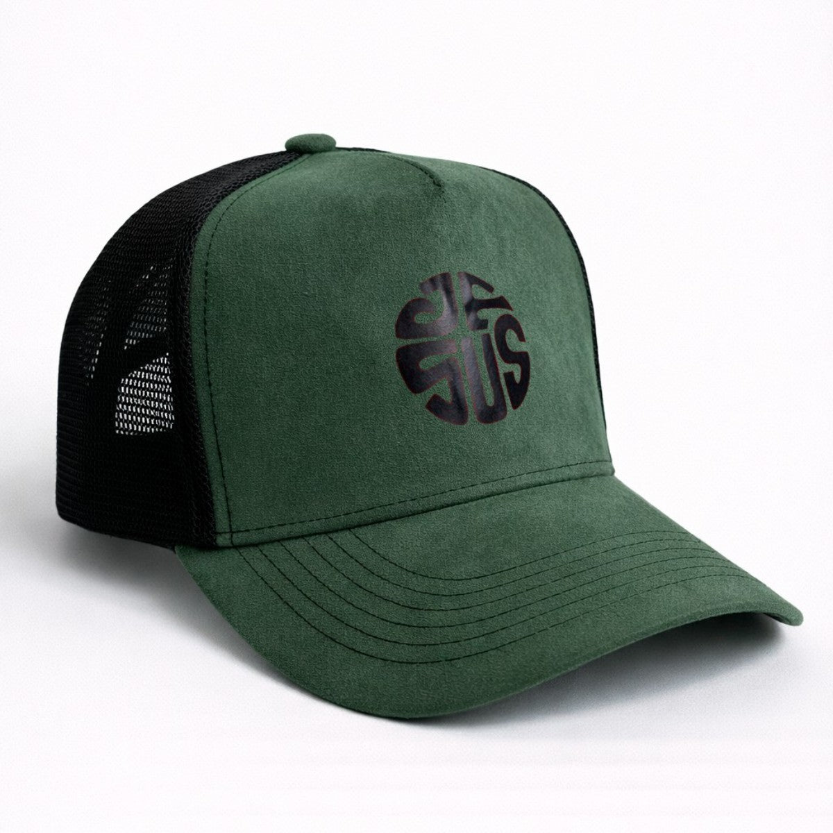 Gorra Gamuza Trucker Jesús Figura